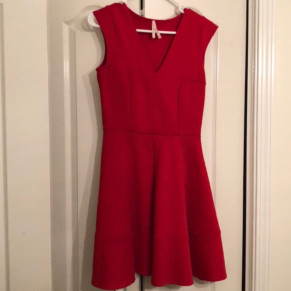 Red dress